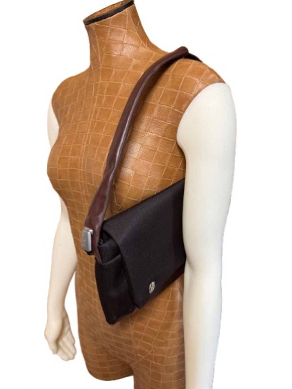 Vintage Mandarina Duck Paris 1999 Handbag w/Adjustable Strap & Dust Bag